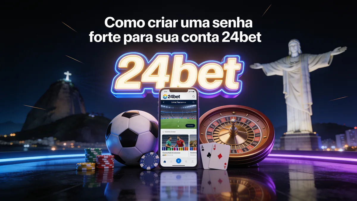 Como criar uma senha forte para sua conta 24bet para jogadores no Brasil